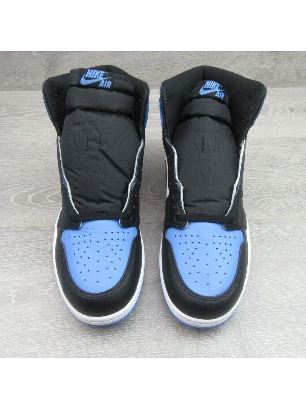 Air Jordan 1 Retro HI OG UNC Mens Size 10.5 University Blue Black NEW - Picture 6 of 14